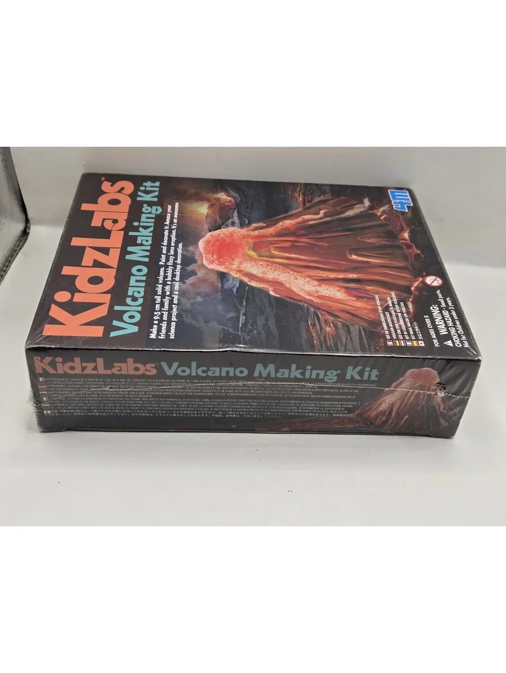 4M KidzLabs Volcano Making Kit - DIY Geology Chemistry Lab STEM